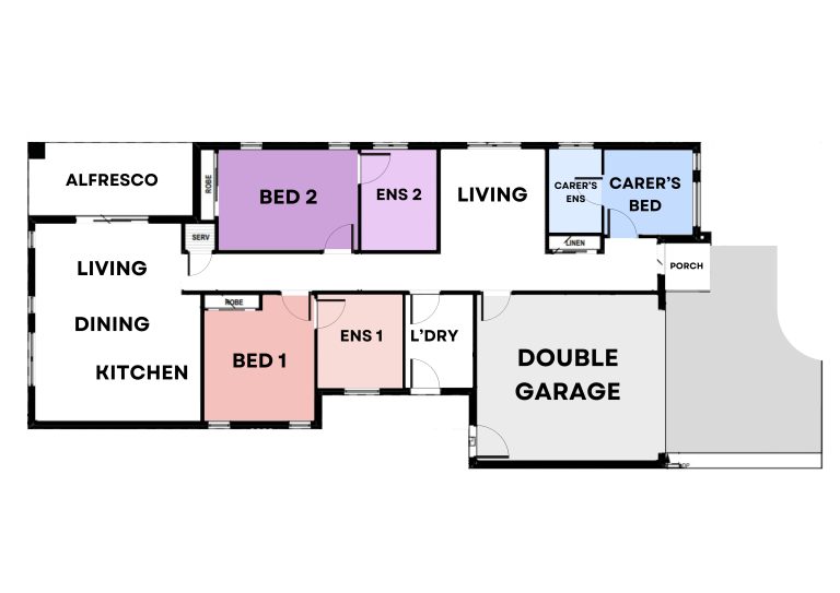 Watercourse, LARA Floor Plan